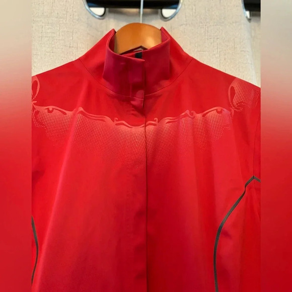 Nike Golf Jacket Storm-Fit20 Size Large (L), Ladies, Scarlett Red,Digital Dragon - Picture 2 of 12